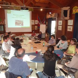 Riunione dell'associazione Mercantour Ecotourisme (X. Fribourg/PNM)