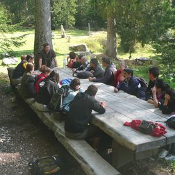 Studio sulle pratiche sportive del territorio Marittime e Mercantour, realizzato dall'UFR Staps - Briefing con gli studenti (UFR STAPS)