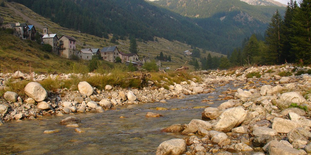 L’abitato di Mollières (© Giorgio Bernardi PNAM)