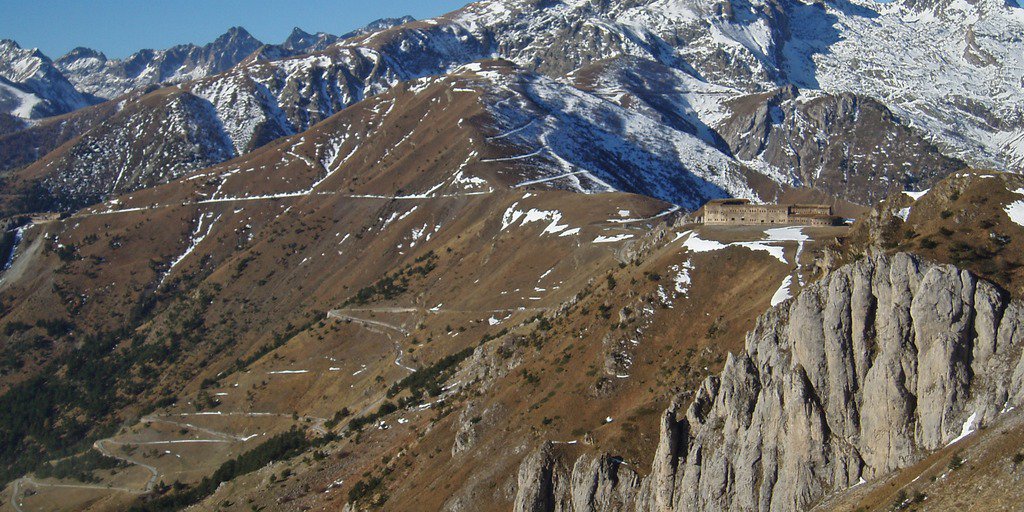 Il Forte centrale del Colle di Tenda (© Laurent Malthieux PNM)