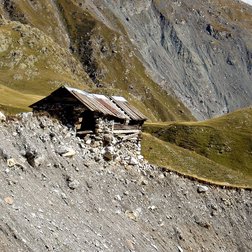Baita nel vallone del Salso Moreno, Tinée (© Franck Guigo PNM)