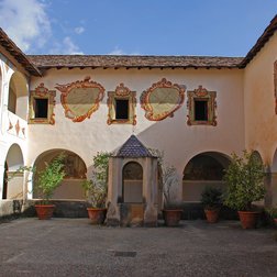 Chiostro del monastero di Saorge (© Eric Le Bouteiller PNM)