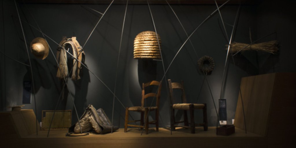 L'interno del Museo della civiltà della segale a Sant'Anna di Valdieri, elemento dell'Ecomuseo della Segale (© Alessio Barale)