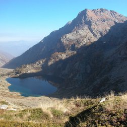 Il lago inferiore della Sella (PNAM)