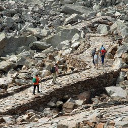 La strada militare Vallescura - Fremamorta (A. Rivelli/PNAM)