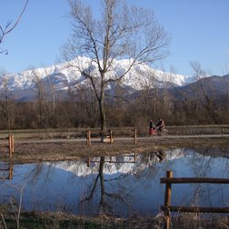 La ciclabile lungo il Gesso (G. Bernardi)