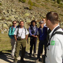 Uscita con operatori turistici del Mercantour in Marittime (G. Bernardi/PNAM)