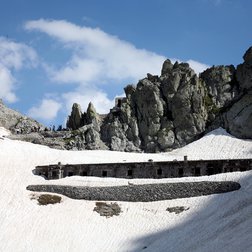 Il Colle di Finestra dal versante italiano (G. Michelangelo/PNAM)